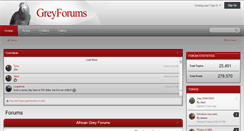 Desktop Screenshot of greyforums.net