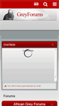 Mobile Screenshot of greyforums.net