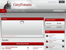 Tablet Screenshot of greyforums.net